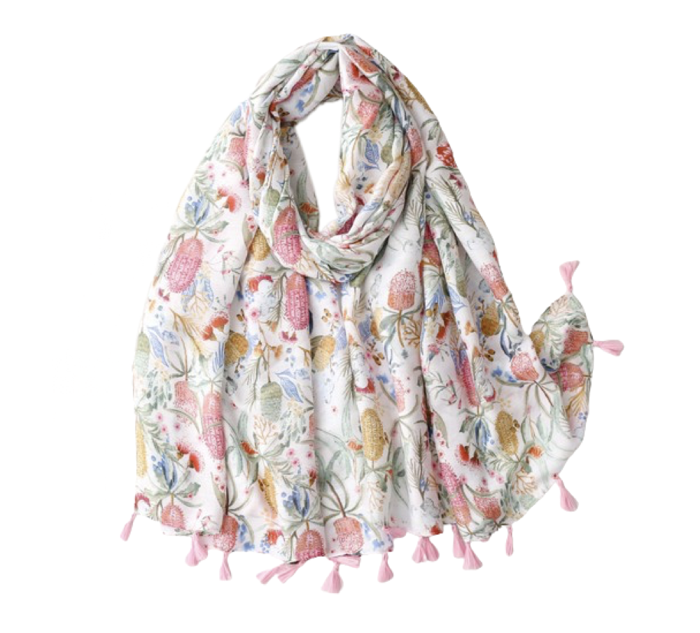 Pink Thistle Scarf - Don't AsK