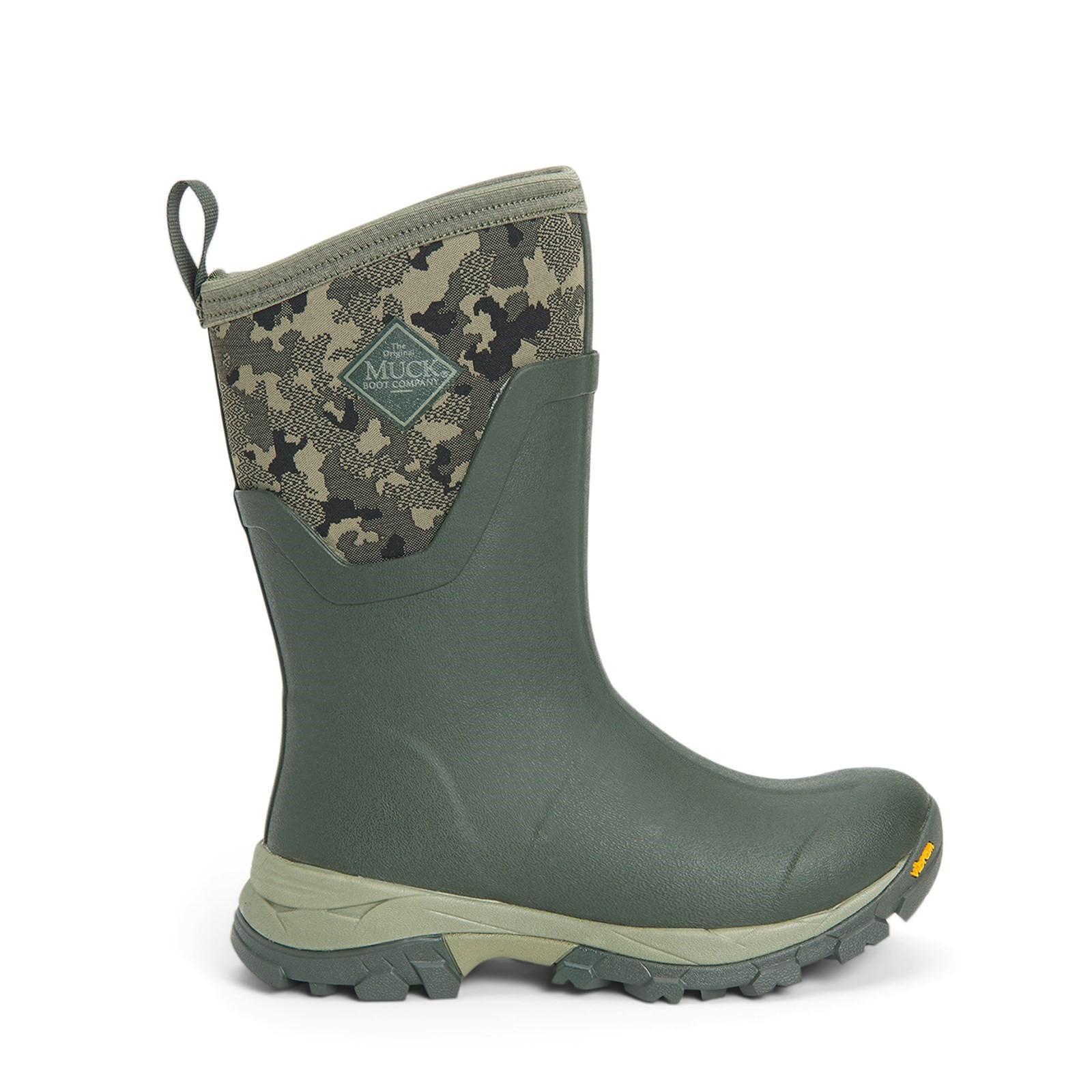 Muck Boots - Womens/Ladies Arctic Ice Vibram Camo Galoshes