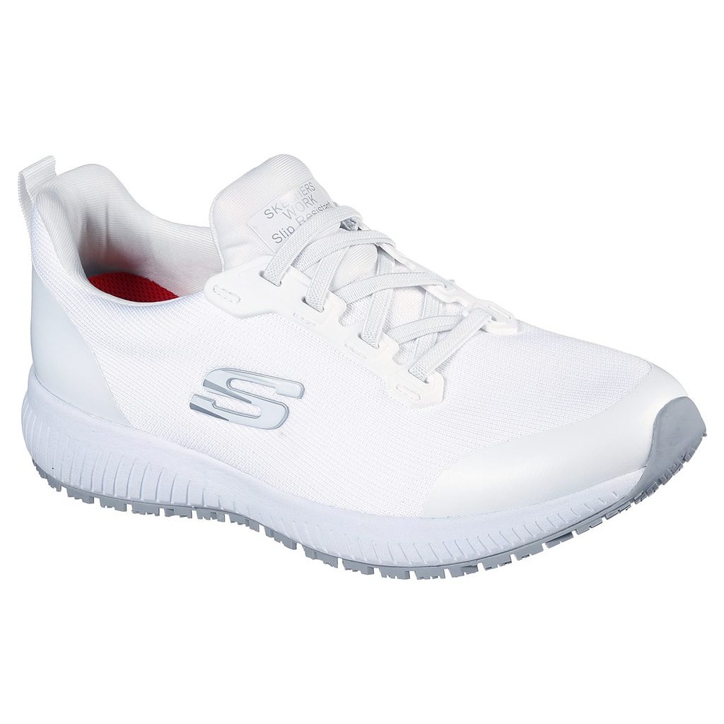 Skechers - Womens/Ladies Squad Lace Up Safety Shoes
