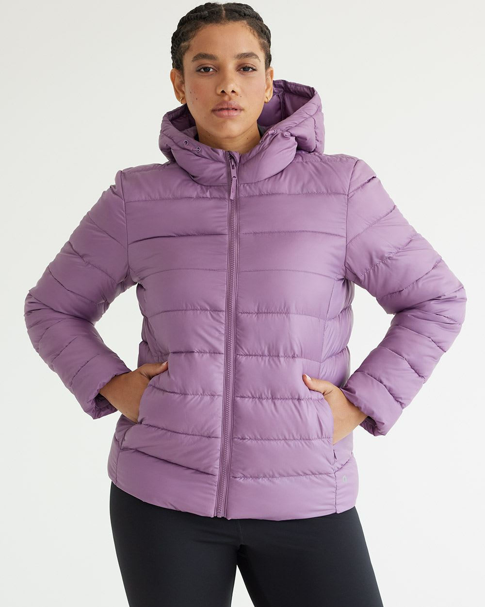 Short Quilted Packable Jacket