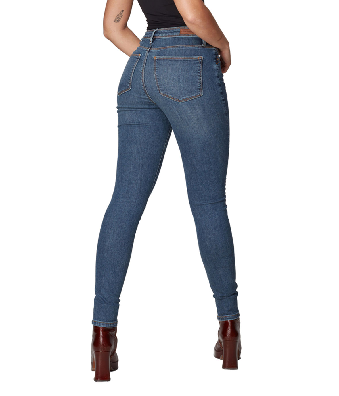 Lola Jeans Alexa-RCB1 High Rise Skinny Jeans