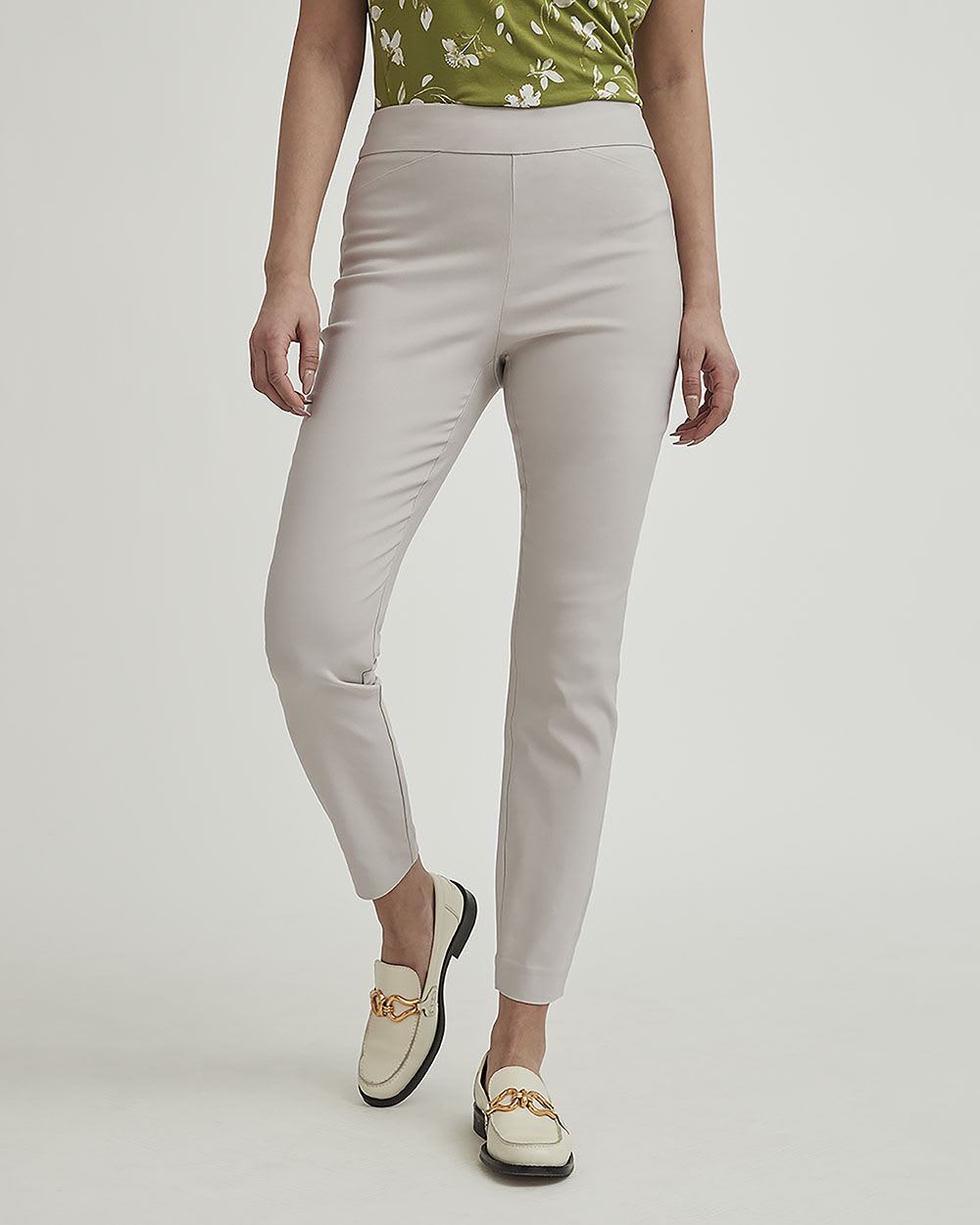 Solid High-Rise City Legging Pant