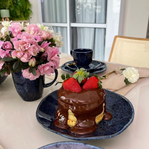 Oxford Ryo Sapphire 20 Pieces Dinnerware Set Service for 4