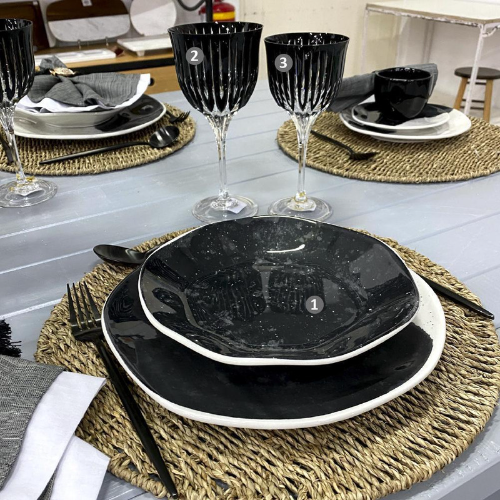 Oxford Ryo Luna 20 Pieces Dinnerware Set Service for 4