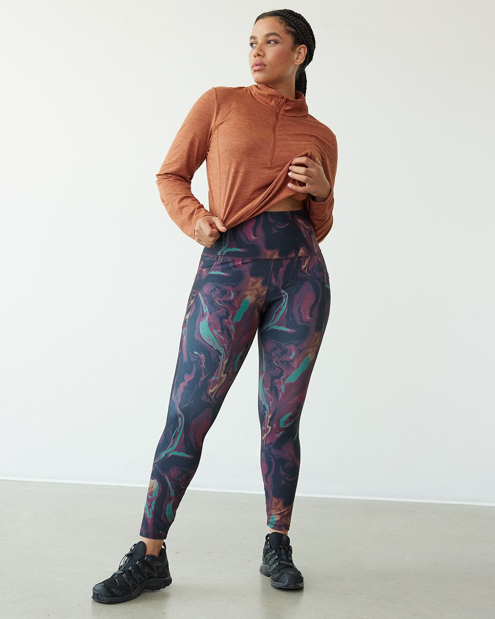 High-Rise Pulse Legging with Pockets, Hyba
