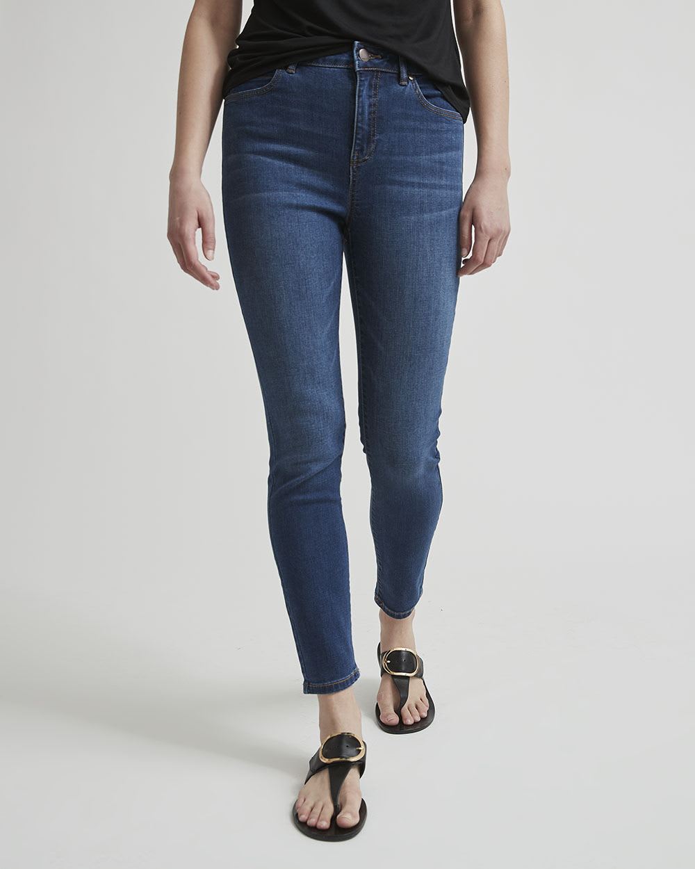 Medium Wash High Rise Natalie Jegging