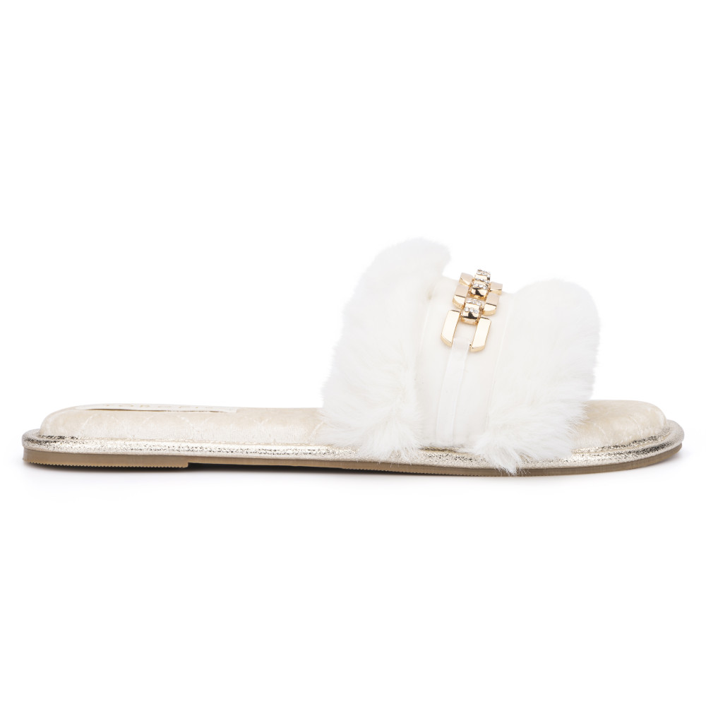 Torgeis - Women's Valentina Furry Slides