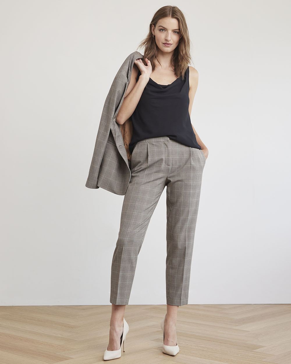 Silky Crepe U-Neck Cami