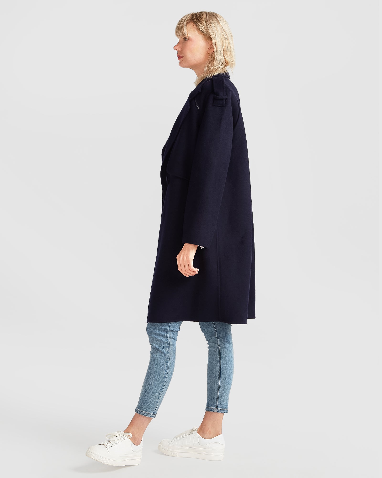 Belle & Bloom Palm City Wool Blend Coat