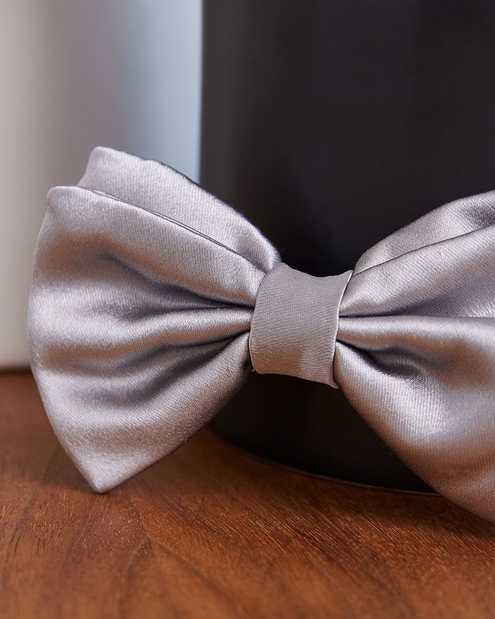 Solid Silk Bow Tie