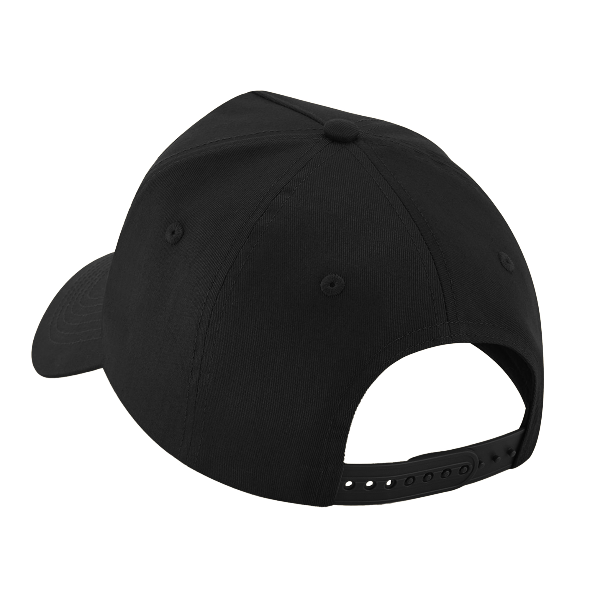 Beechfield - Unisex Adult 5 Panel Removable Patch Cap