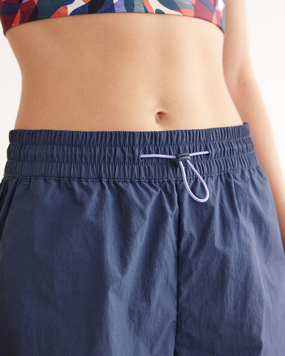 Woven Crinkle Shorts, Hyba