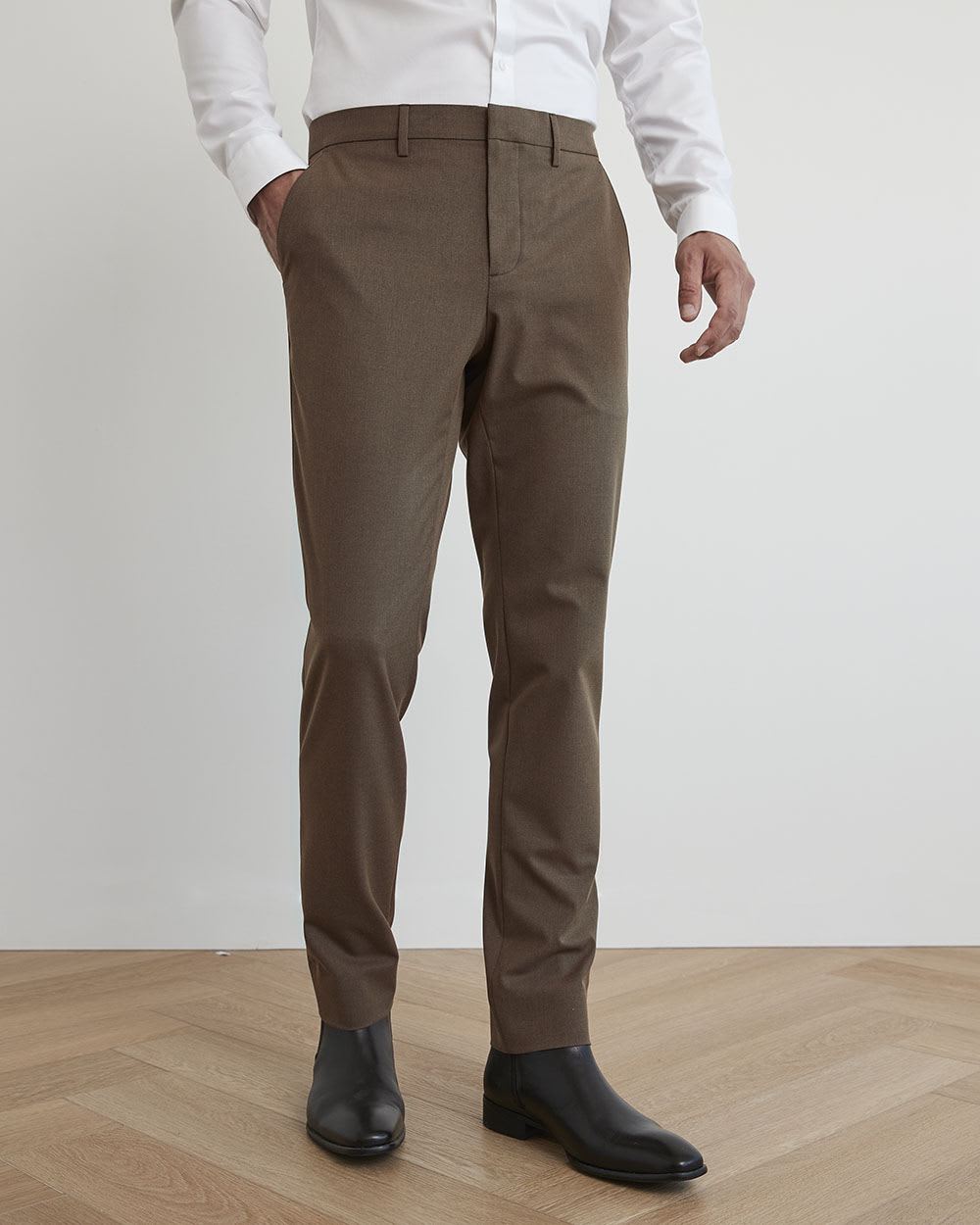 MotionFlexx (R) Slim Fit Solid City Pant