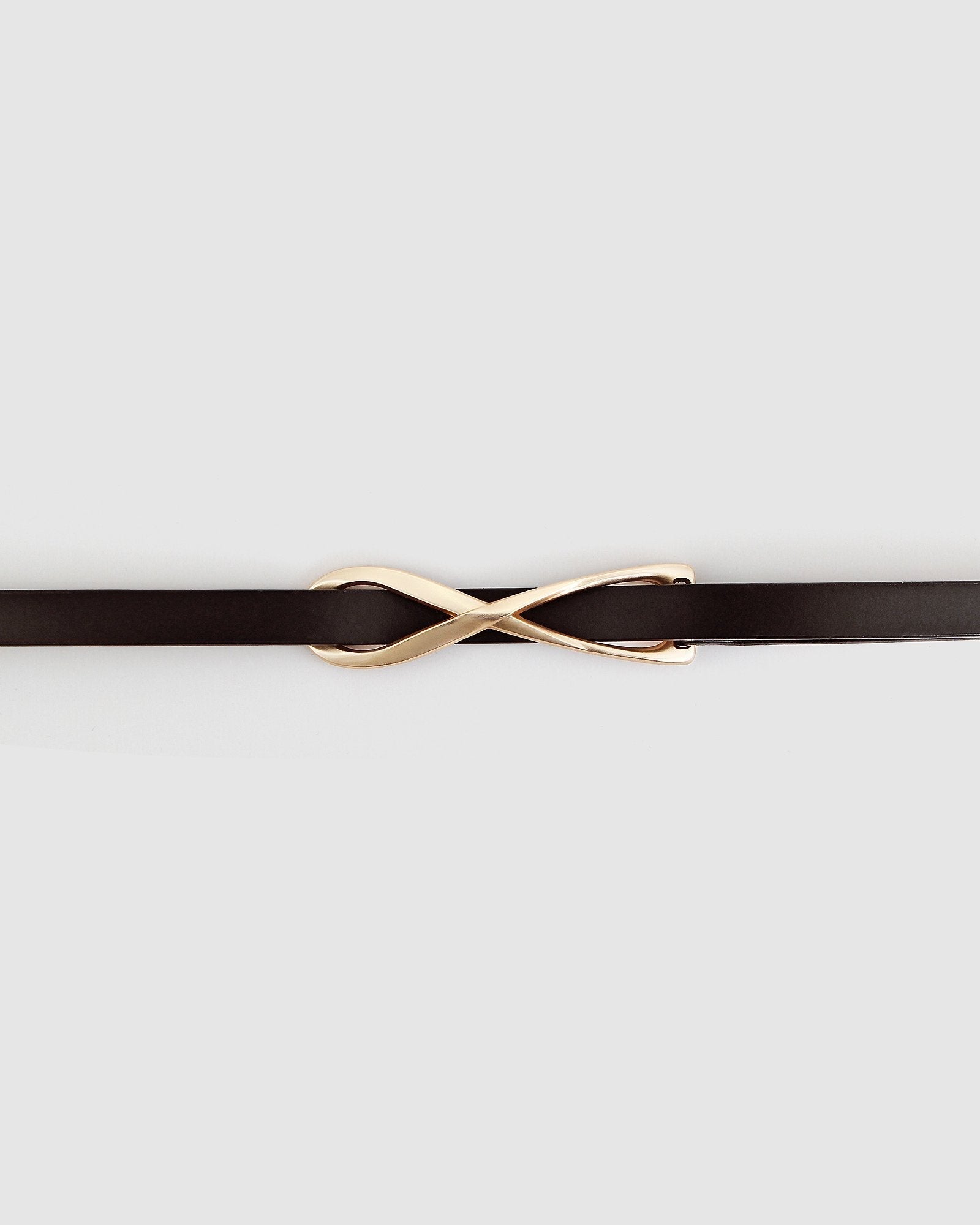 Belle & Bloom London Mood Leather Tie Belt