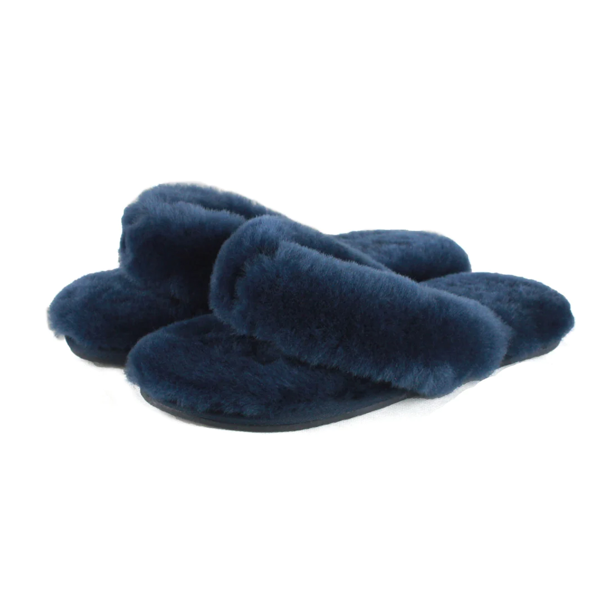 Eastern Counties Leather - Womens/Ladies Sheepskin Flip Flops