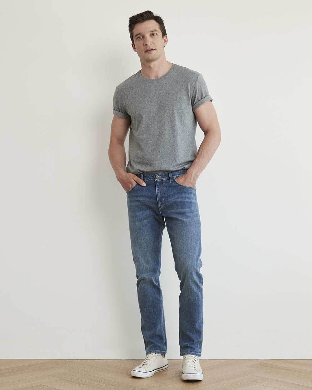 Supima Cotton (R) Crew-Neck T-Shirt