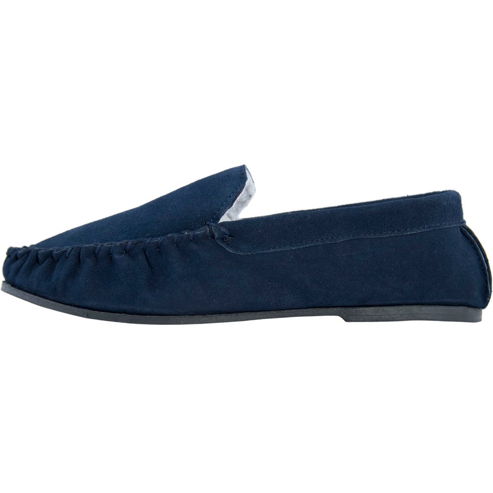 Eastern Counties Leather - Mens Berber Fleece Lined Suede Moccasins
