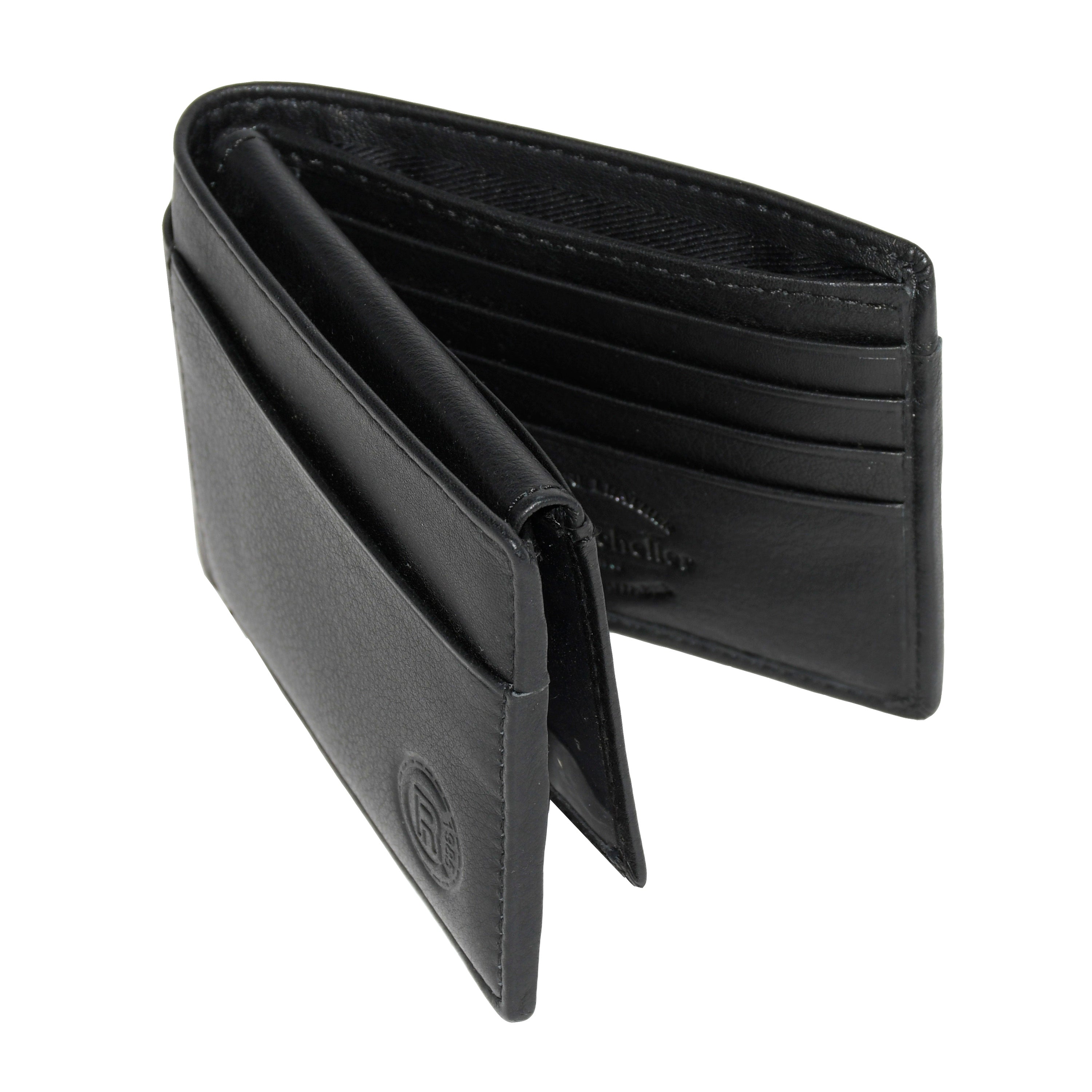 Club Rochelier Men's Slimfold Wallet with Removable ID