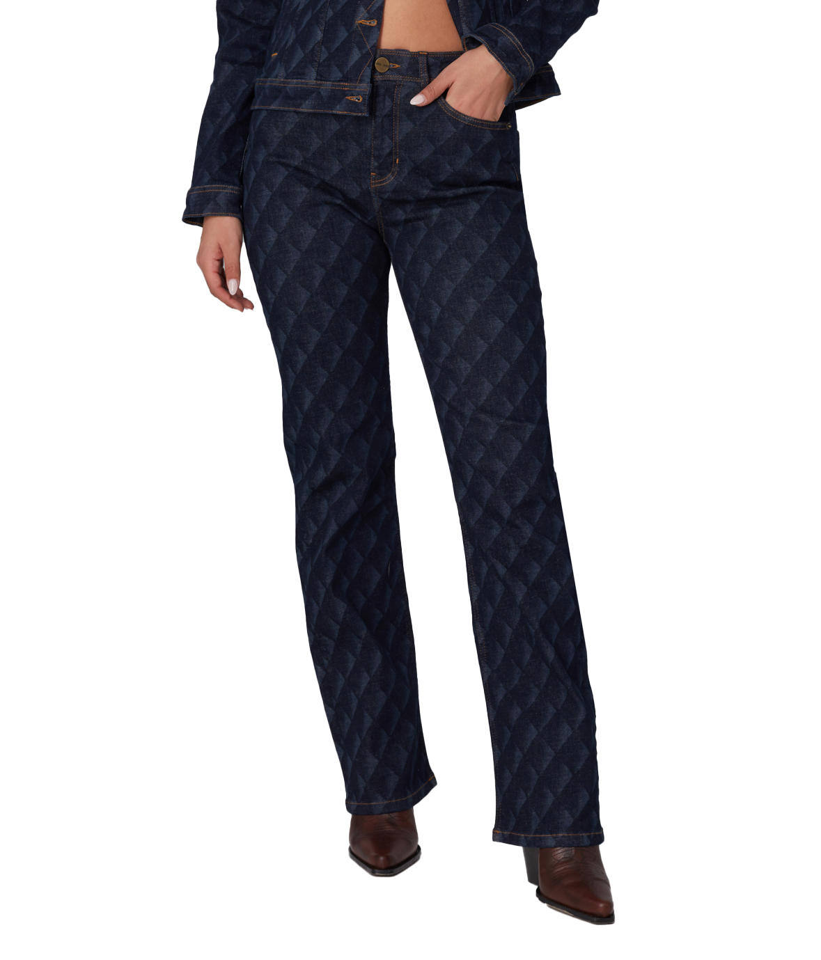 Lola Jeans DENVER-DRF High Rise Straight Jeans