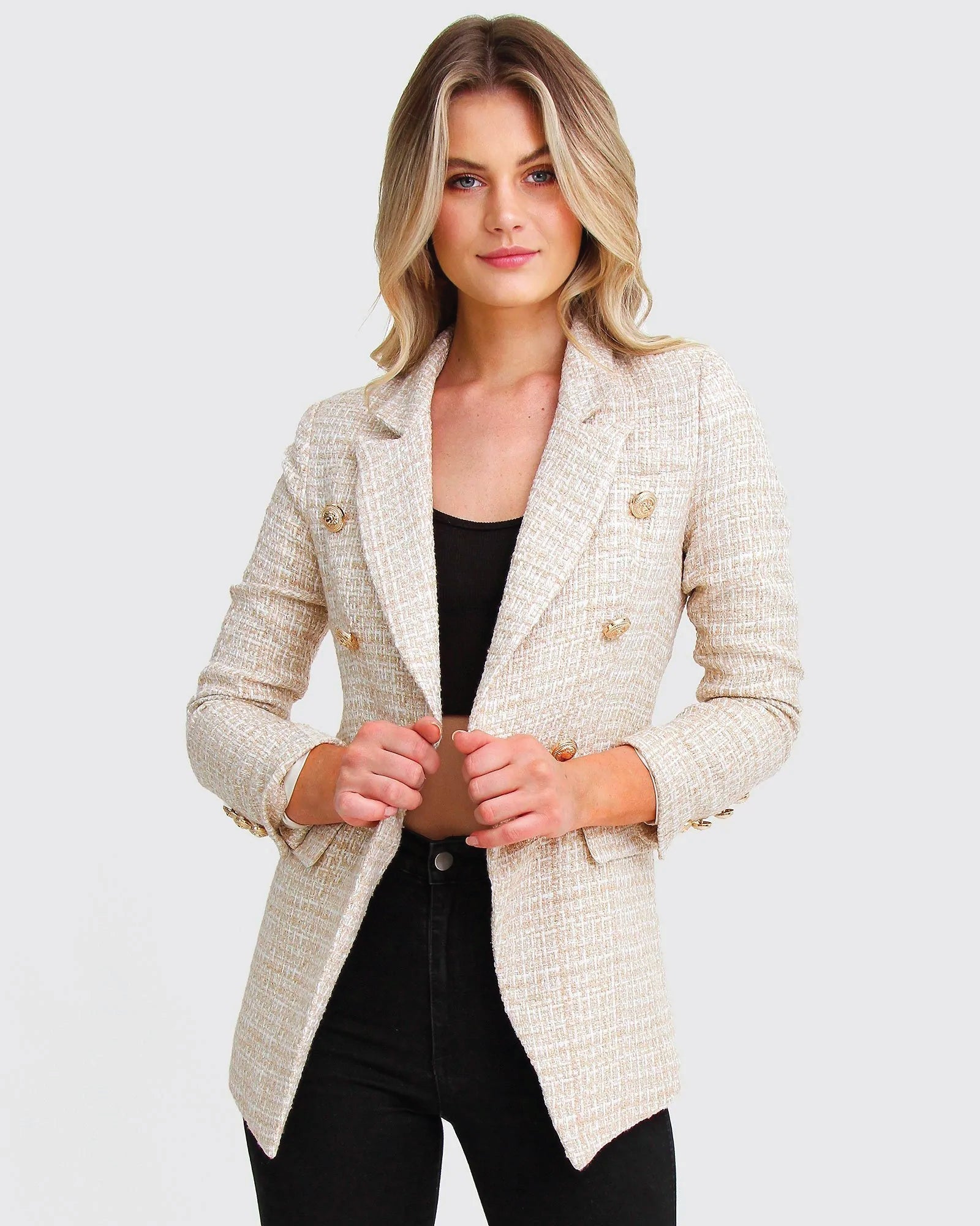 Belle & Bloom Princess Polina Tweed Blazer