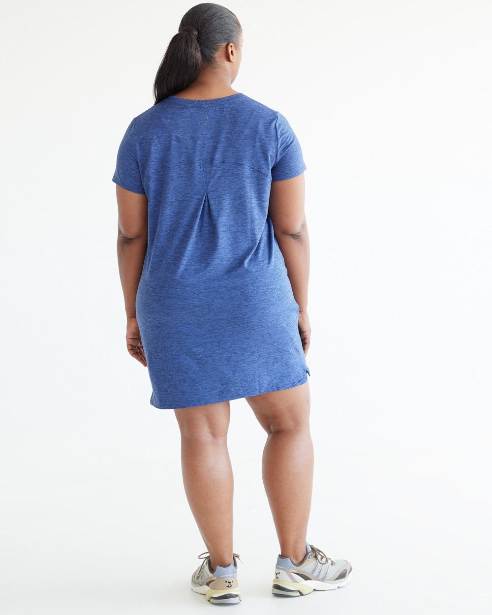 Short-Sleeve T-Shirt Dress - Dry Lux Hyba