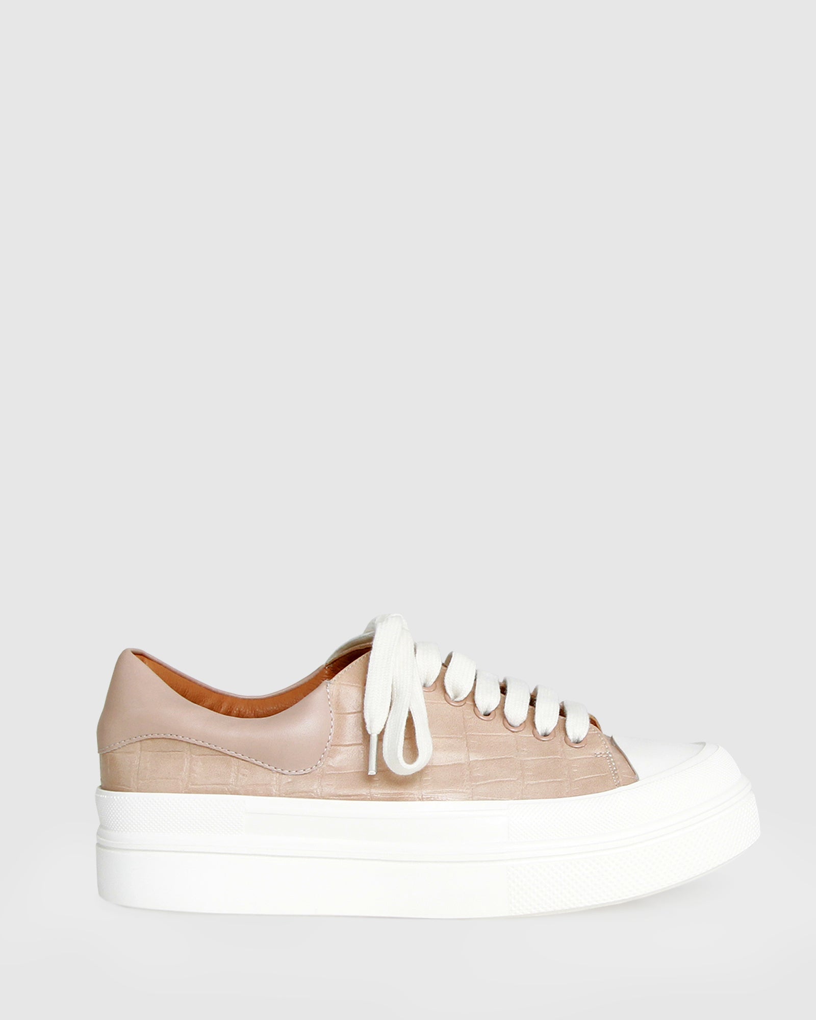 Belle & Bloom Just A Dream Croc Leather Sneaker