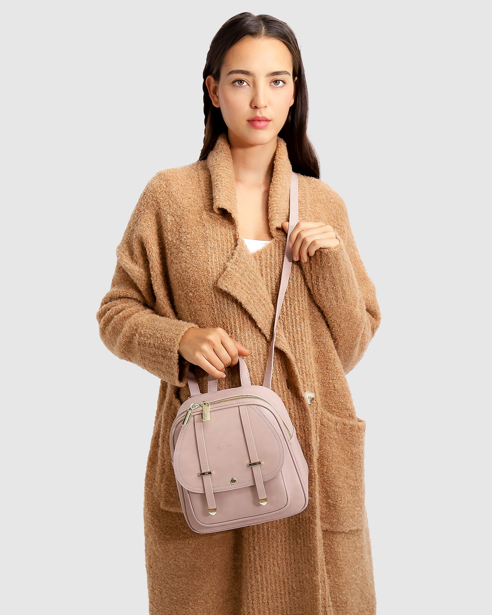 Belle & Bloom Born To Run Sustainable Sweater Coat