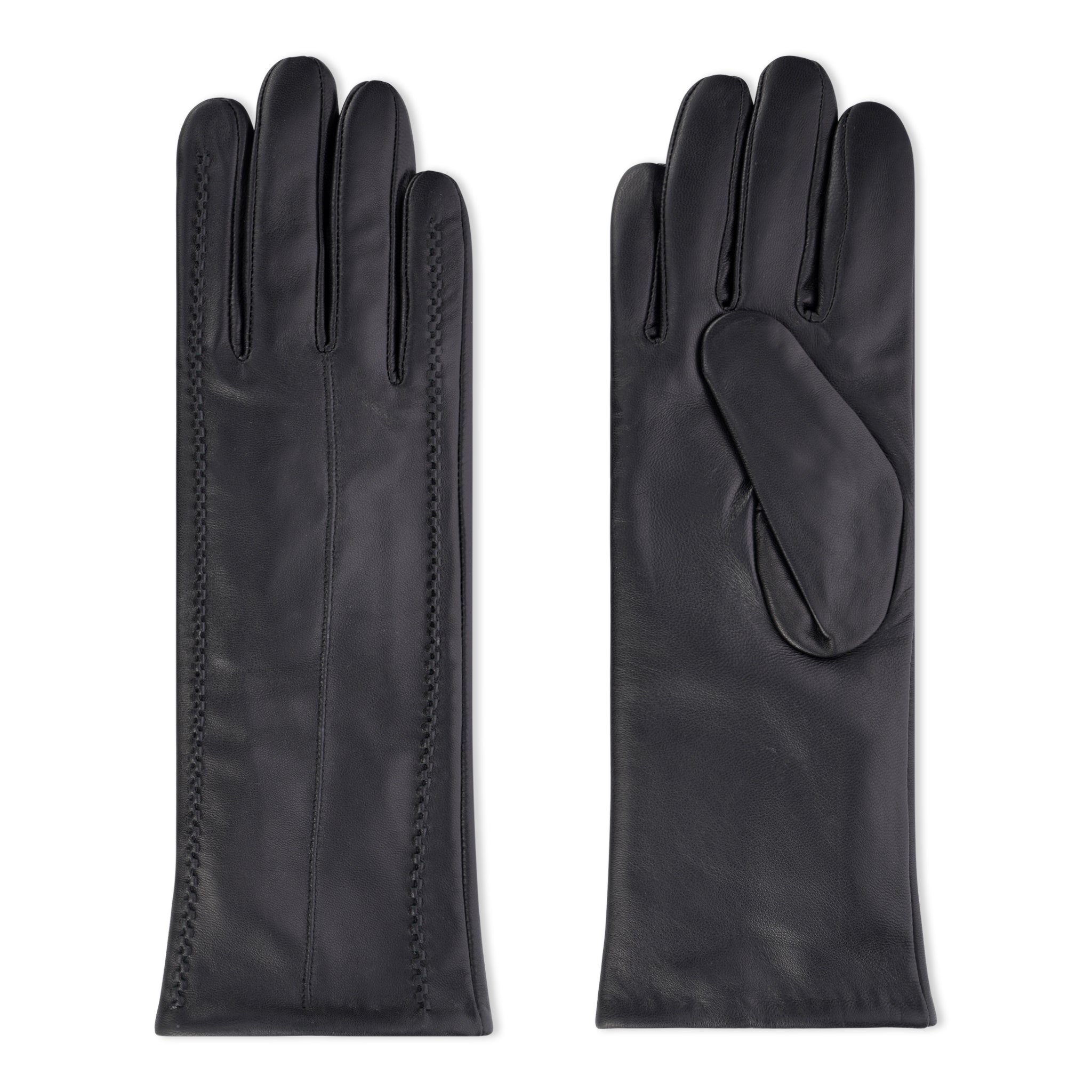 CR Ladies - Long Leather Glove with Stitching