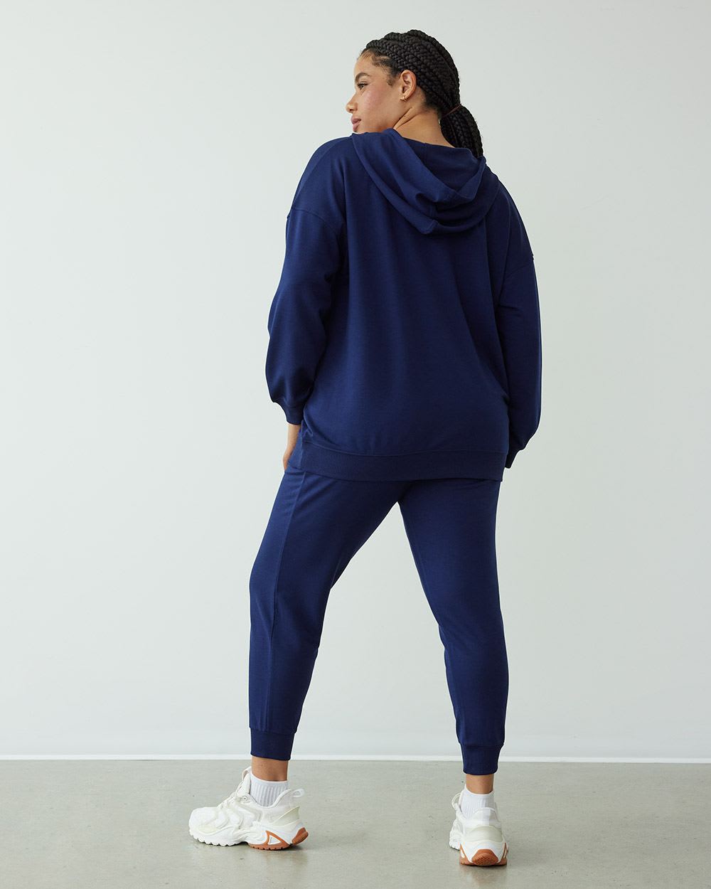 French Terry Long Jacket, Hyba