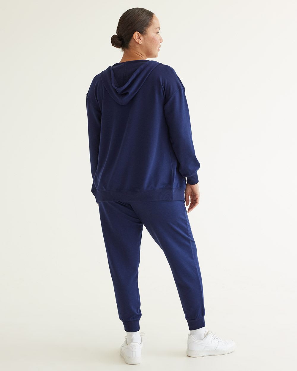 French Terry Long Jacket, Hyba