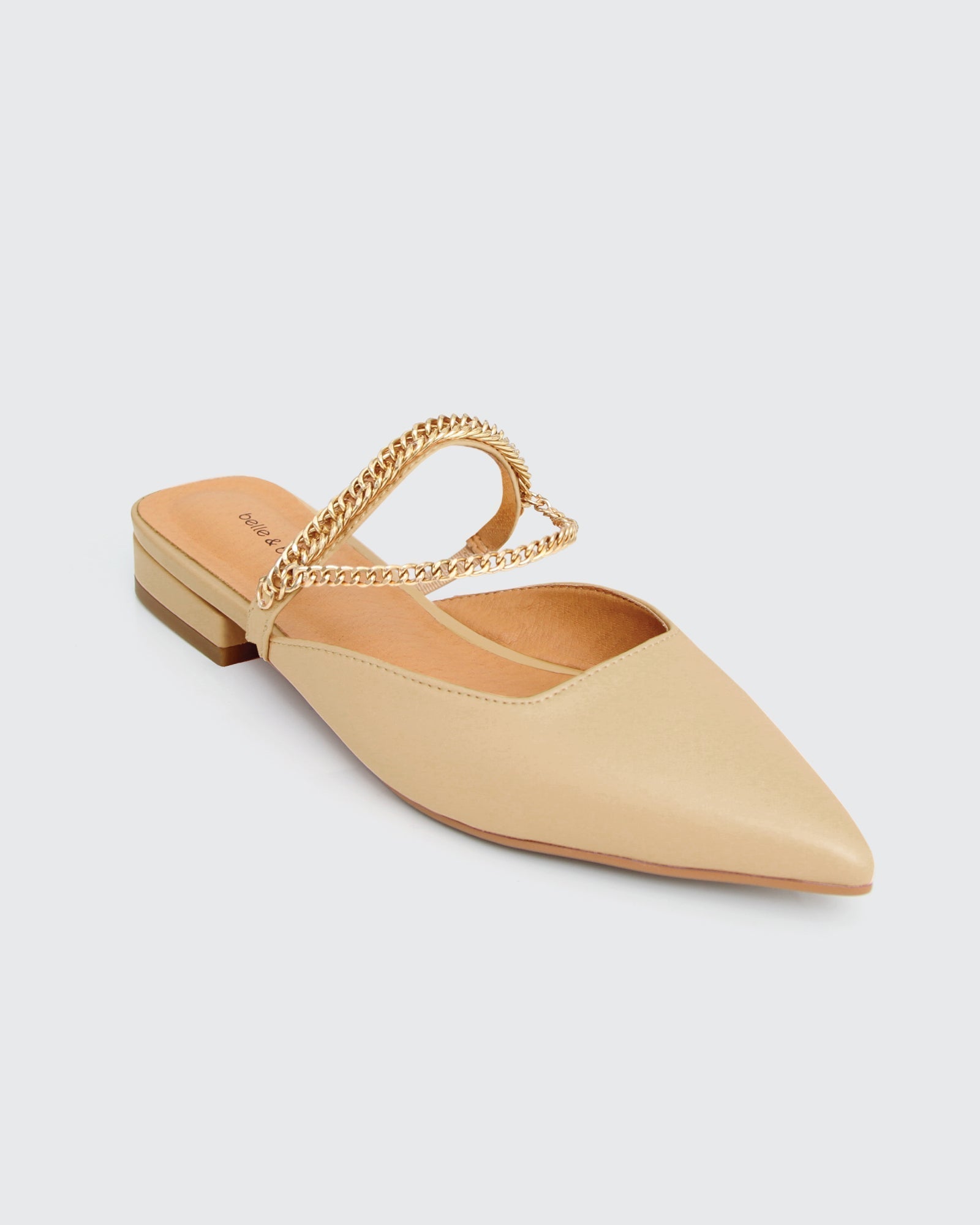 Belle & Bloom On The Go Leather Flat
