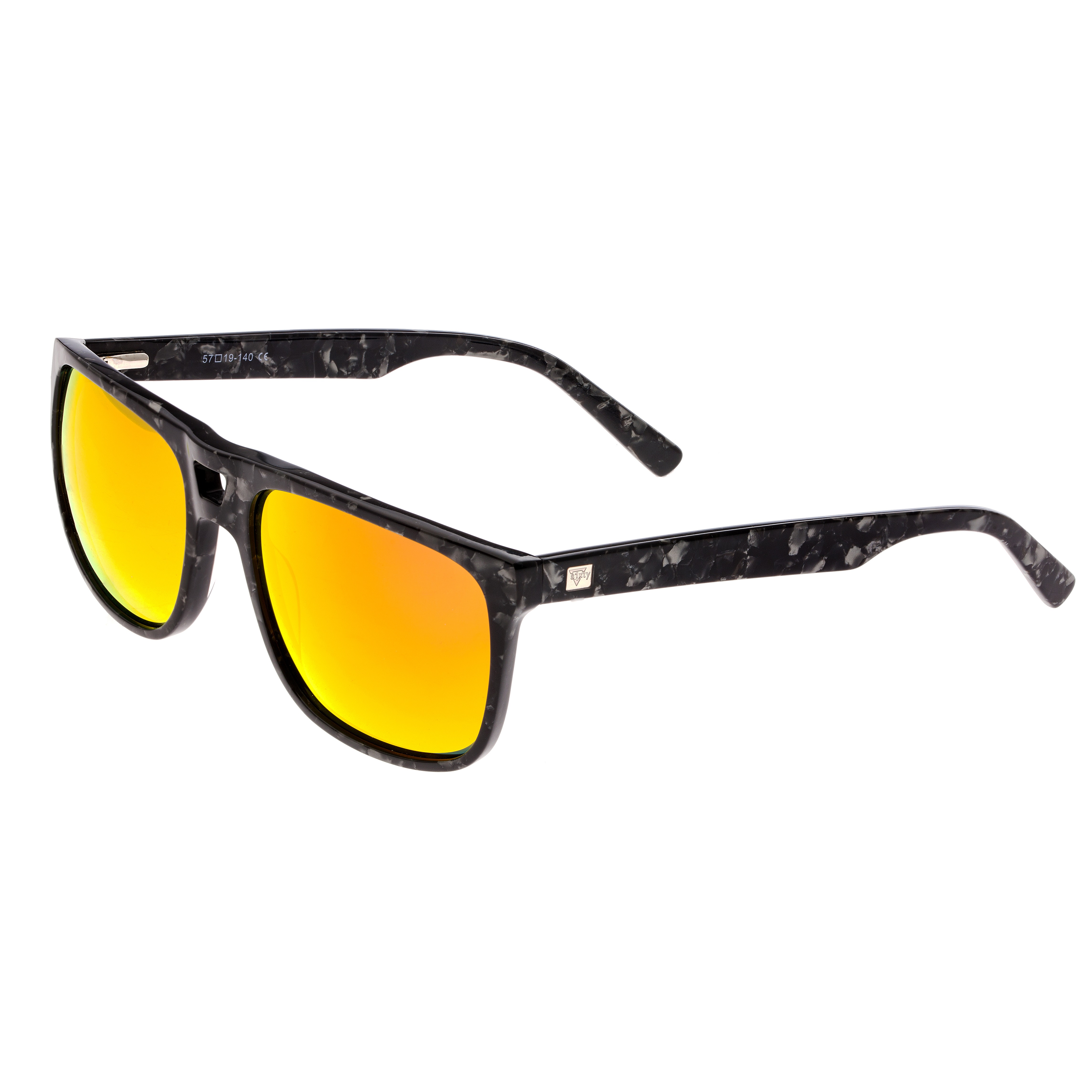 Sixty One - Morea Polarized Sunglasses - Brown Tortoise/Yellow-Red