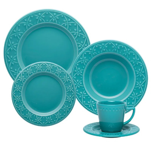 Oxford Mendi Bay 20 Pieces Dinnerware Set Service for 4