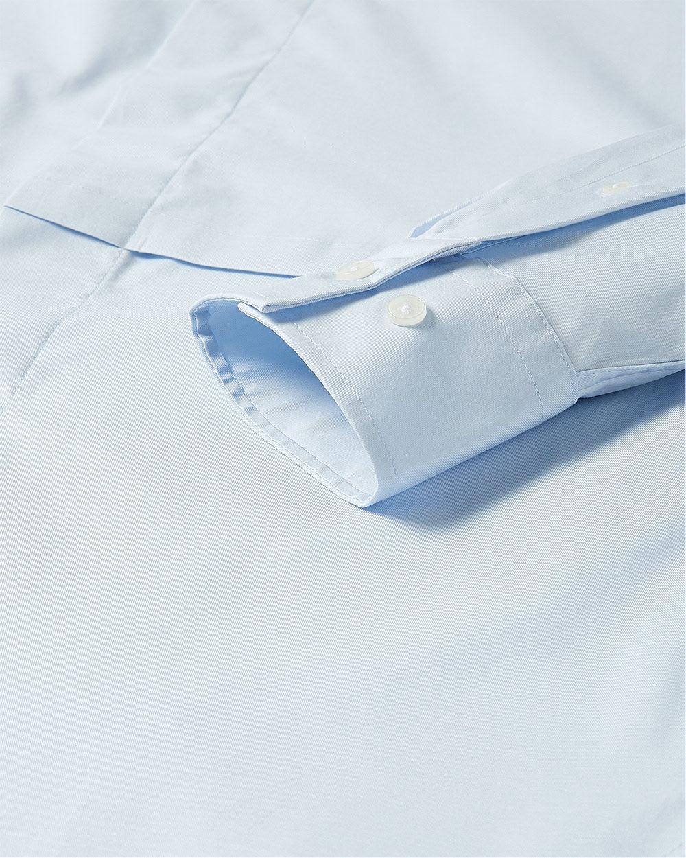 Gender-Neutral Long Shirt with Crop Illusion