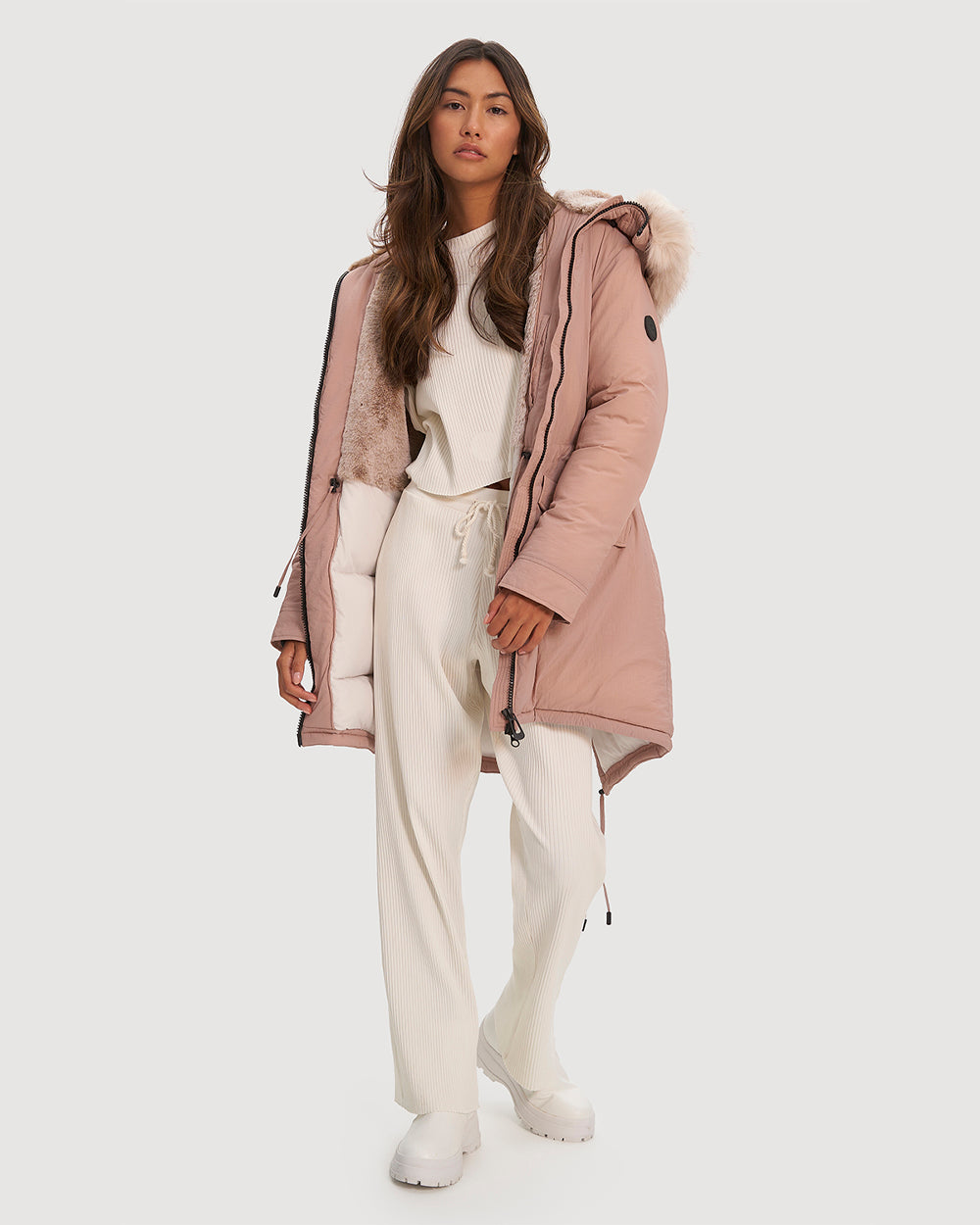 Noize - Caroline Mid Length Parka