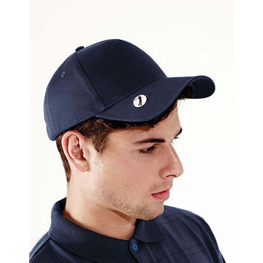 Beechfield - Pro-Style Ball Mark Golf Baseball Cap / Headwear (Pack of 2)