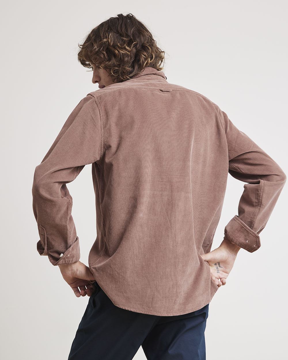 Regular-Fit Corduroy Shirt