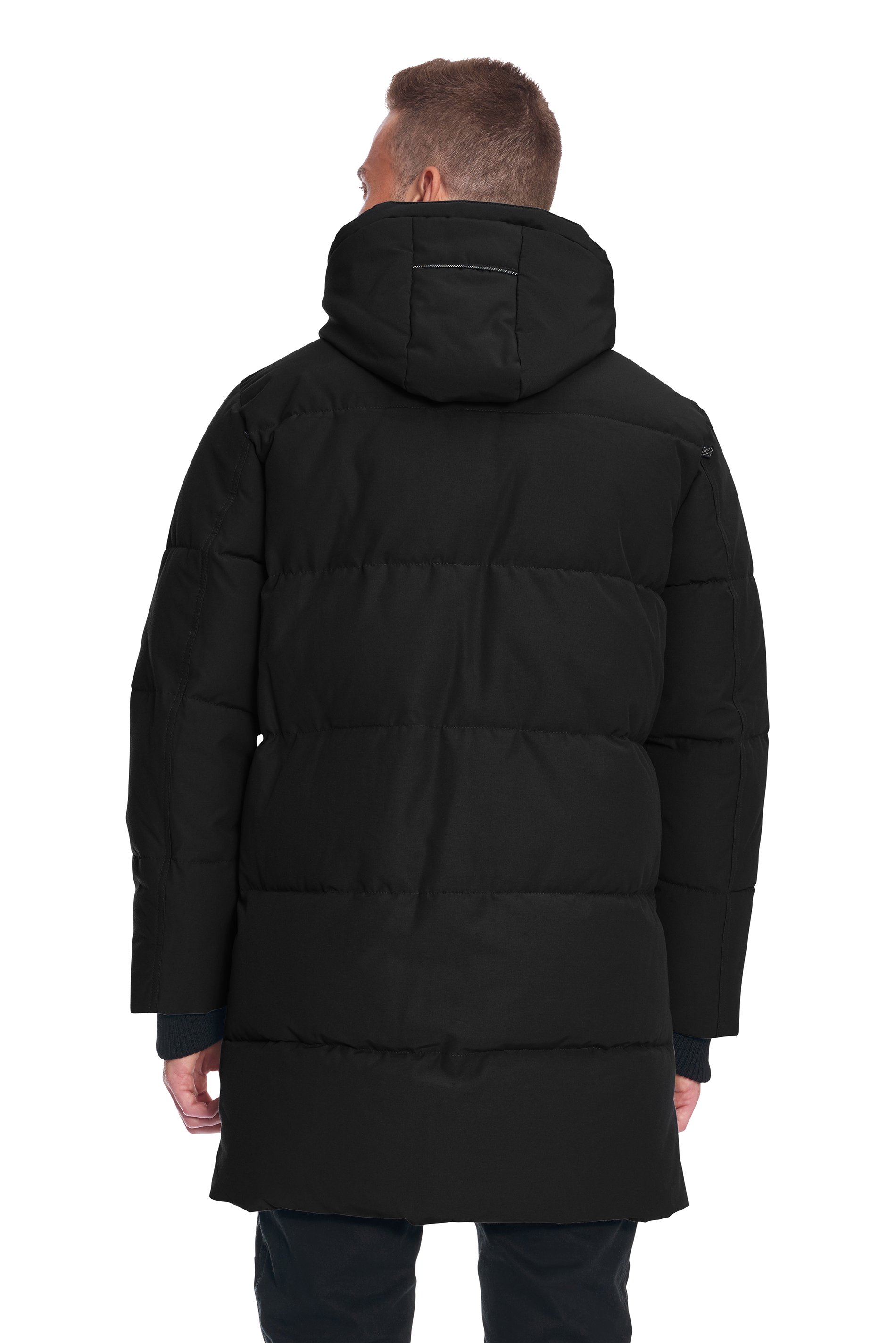 Alpine North Men's Vegan Down Recycled Winter Puffer Coat