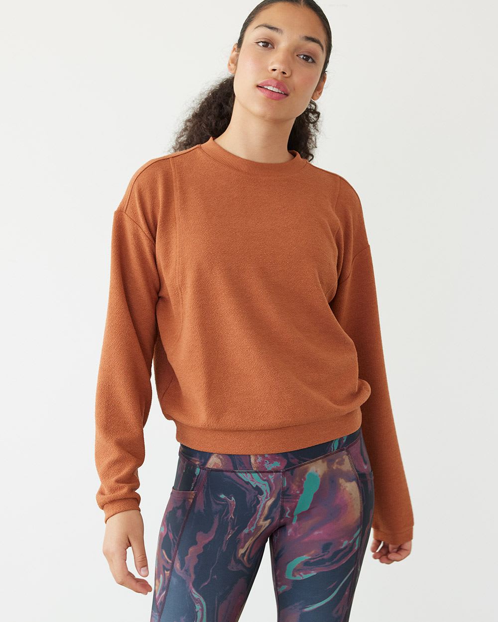 Textured Pullover, Hyba