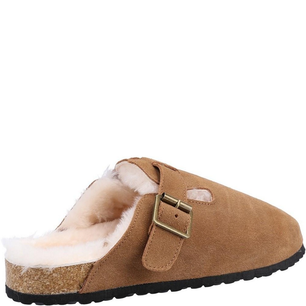 Cotswold - Womens/Ladies Ruspidge Suede Slippers