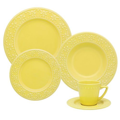 Oxford Mendi Sicily 20 Pieces Dinnerware Set Service for 4