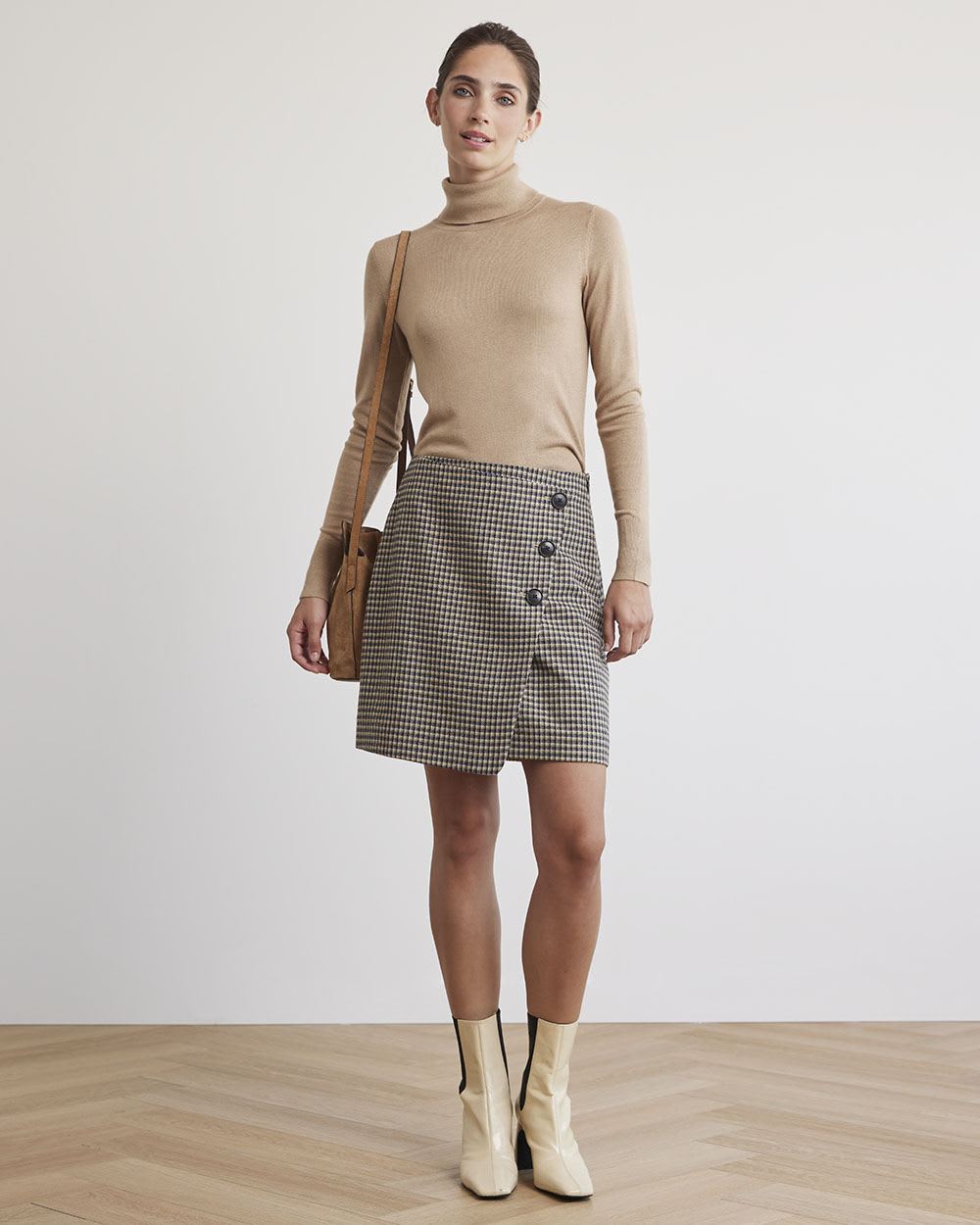 Long-Sleeve Turtleneck Sweater