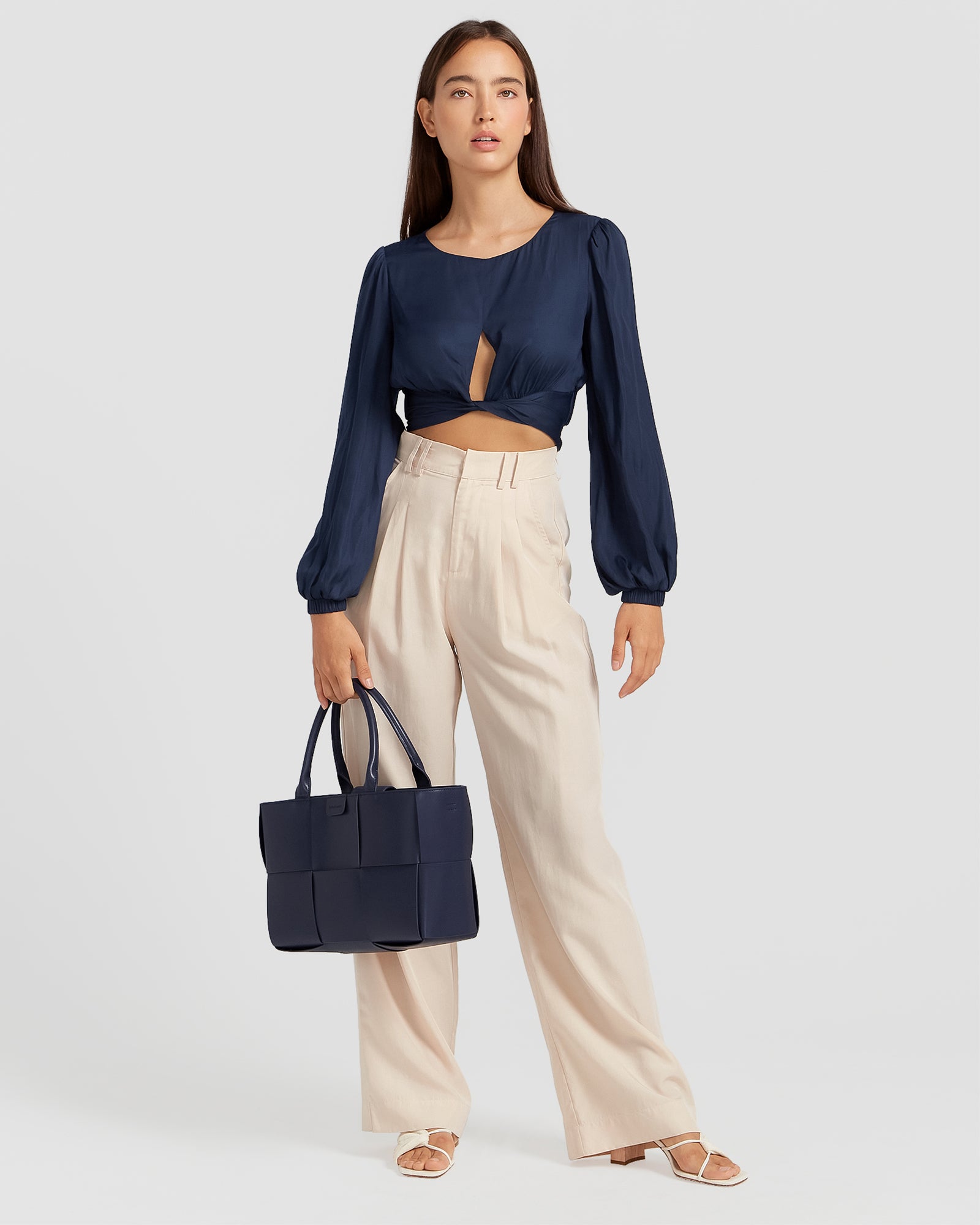 Belle & Bloom No Way Home Cropped Top
