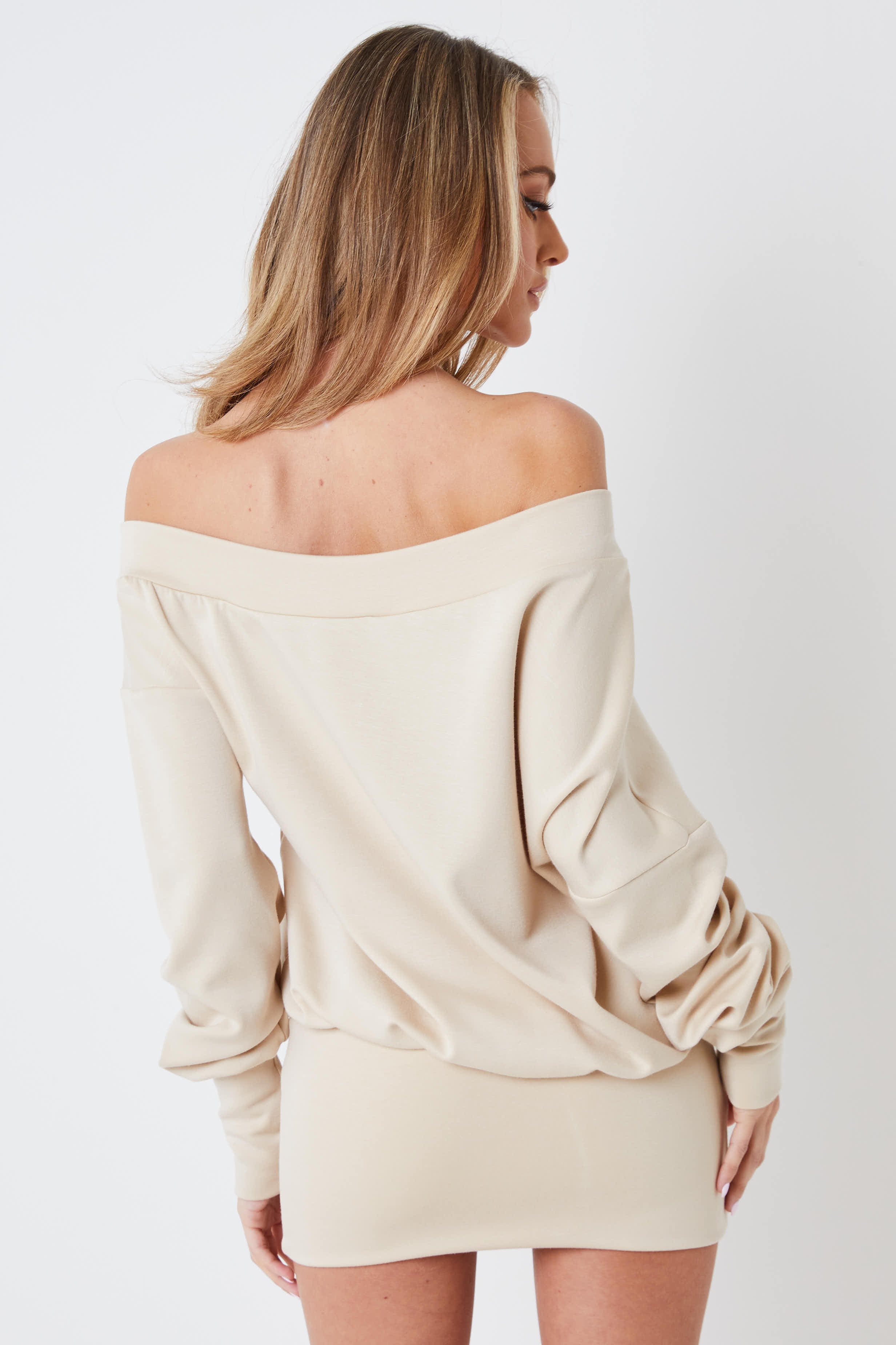 Creea Off The Shoulder Day Dress