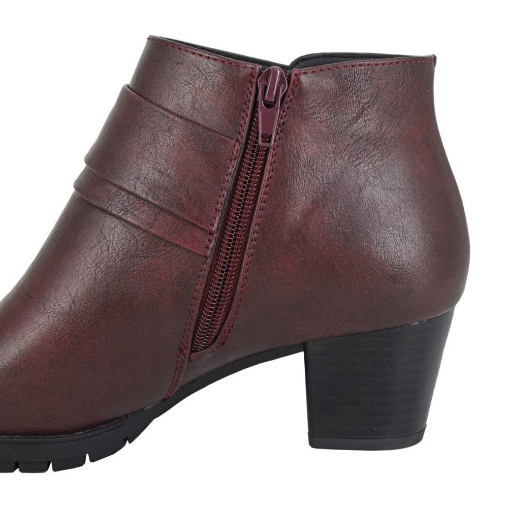 Cipriata - Womens/Ladies Magdalena PU Ankle Boots