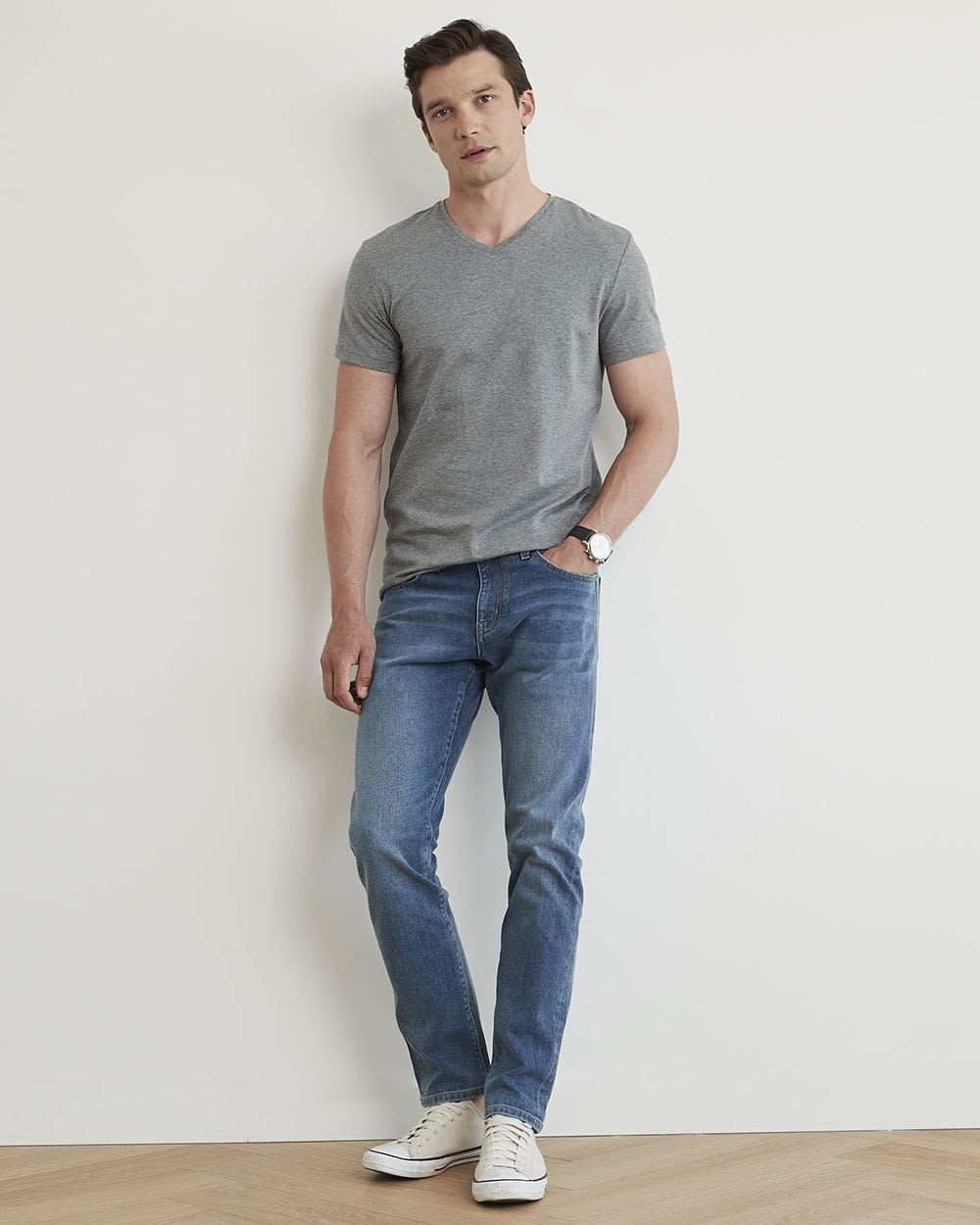 Supima Cotton (R) V-Neck T-shirt