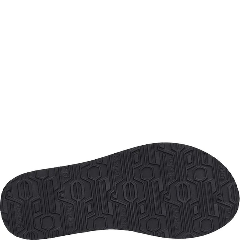 Skechers - Womens/Ladies Meditation - Dancing Daisy Flip Flops
