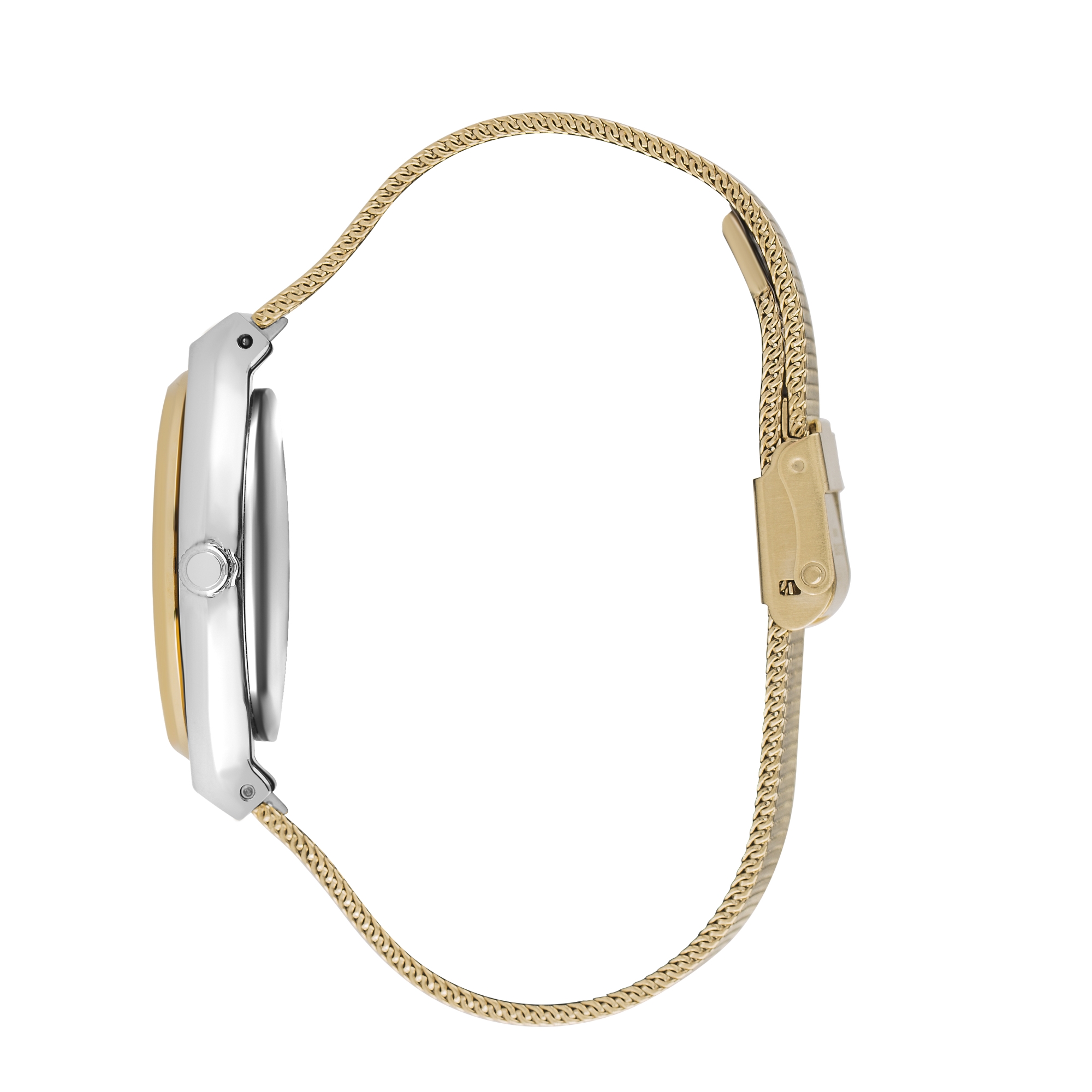 LEE COOPER-Women's Silver 33.5mm watch w/Silver Dial