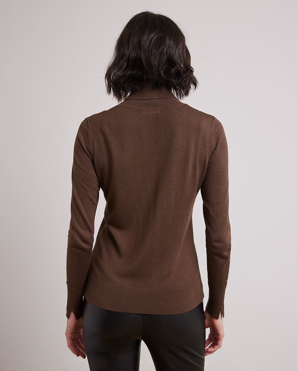 Long-Sleeve Turtleneck Sweater