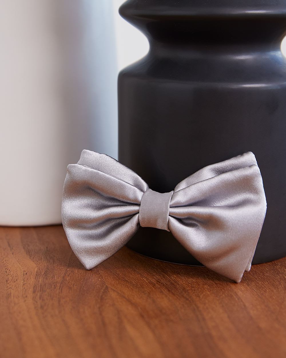 Solid Silk Bow Tie